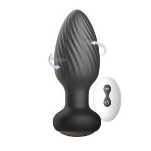 Obrotowy Korek Analny z Wibracjami
