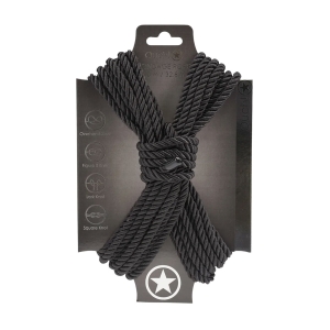 Polyester Bondage Rope Black