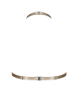 Obsessive-A765-harness-back-złota-uprząż