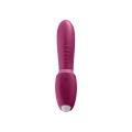 czerwony wibrator sterowany smatfonem satisfyer sunray berry