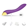 wibrator flamingo purple ładowany usb